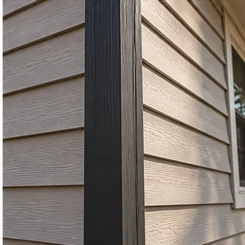 Siding and trim detail